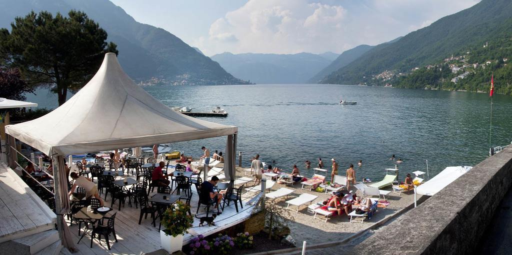 B&B Aquarelle Faggeto Lario Zewnętrze zdjęcie